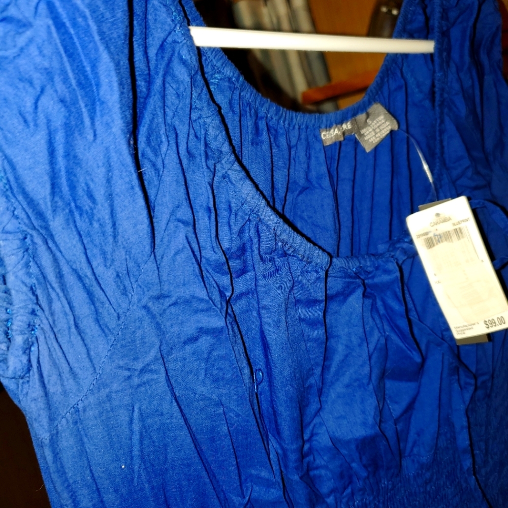 Chelsea and Theodore peasant dress